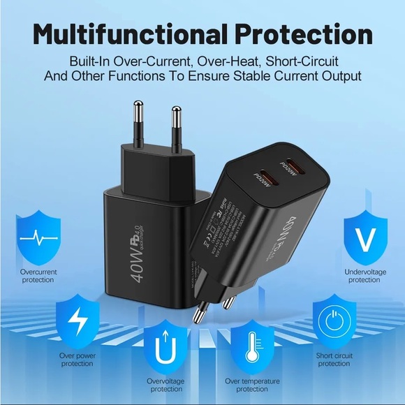 Charging Pad with Multiple jacks and block - Picture 8 of 11